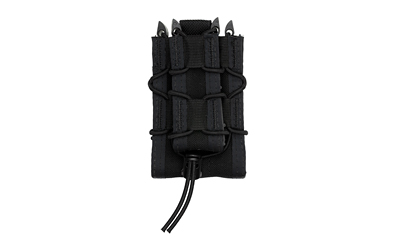 High Speed Gear Double Decker TACO, Dual Magazine Pouch, Molle, Fits (1) Rifle Magazine and (1) Pistol Magazine, Hybrid Kydex and Nylon, Black