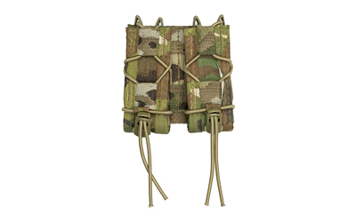 High Speed Gear Pistol TACO, Double Magazine Pouch, MOLLE, Fits Most Pistol Magazines, Hybrid Kydex and Nylon, Multicam