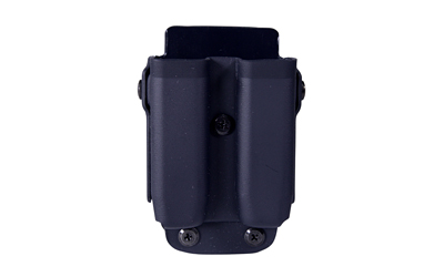 High Speed Gear Uniform Line, Twin Mag Pouch, Size 2, Black, PLM Belt Mounted, Kydex
