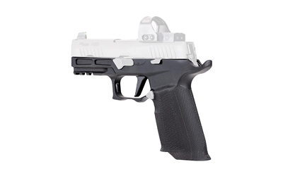 Icarus Precision A.C.E. SOCOM, Carry, Grip Module, Fits Sig P320 Carry, Aluminum Construction, Anodized Finish, Black