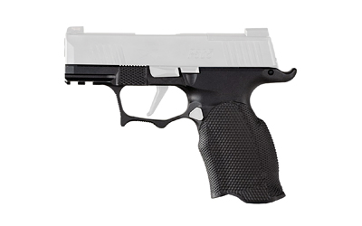 Icarus Precision A.C.E. Evo, Grip Module, Fits Sig P365X, Aluminum Construction, Anodized Finish, Black