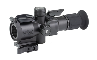 INFITAC IOL 25, Thermal Rifle Scope, 2X Base Magnification, 1-8X Digital Zoom, 25mm Objective, 384x288 Resolution, Multiple Reticles