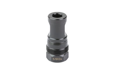 KAK Industry Plan B Big Hole Brake, 5/8X24 Thread Pitch, .375" Bore Diameter, Plan B Compatible, Nitride Finish, Black