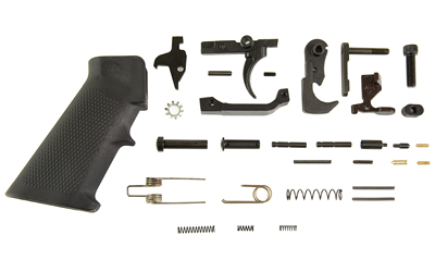 KAK Industry Lower Parts Kit, For AR-15, Black