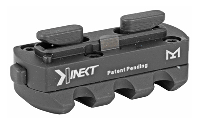 Kinetic Development Group, LLC Kinect Rail, Fits M-LOK, 3 Slot Picatinny Rail (Single M-LOK), Black