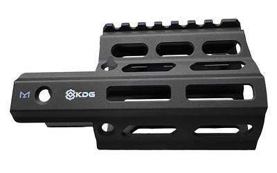 Kinetic Development Group, LLC M-LOK Rail Extension, 3.25", Fits M-LOK Stribog SP9, Anodized Finish, Black