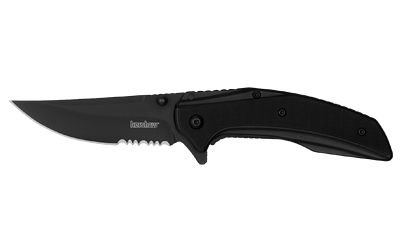 Kershaw Outright, Folding Knife, Assisted Opening, 3" Upswept Trailing Point Blade, 8Cr13MoV Blade Steel, 7.1" Overall Length, Frame Lock