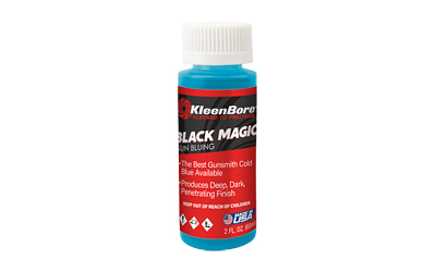 Kleen-Bore Black Magic, Liquid, 2oz, Gun Blue, Bottle