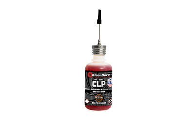 Kleen-Bore Mil-Spec CLP, Liquid, 1oz, Squeeze Bottle w/Needle Tip