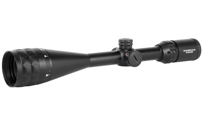 Konus KonusPro Plus Rifle Scope, 6-24X50, 1", Fine Cross Hair with Dual Illuminated Center Dot Reticle, Matte Finish