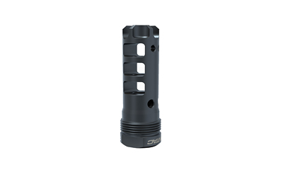 LanTac USA LLC Dragon Muzzle Brake, 9MM, Black, 1/2X28 Thread Pitch, Plan B Compatible, QPQ Finish, Black, Full Length