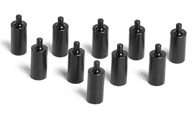 LBE Unlimited Buffer Retaining Pin, Black, 10-Pack