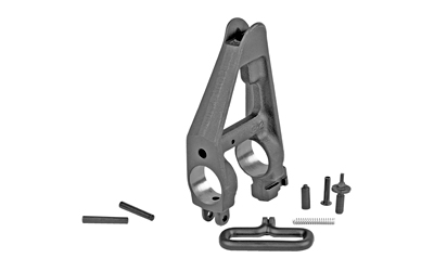LBE Unlimited Complete "F" Marked Front Sight Base, Taper Pins, Sight Post, Detent, Spring, Swivel, and Swivel Rivet