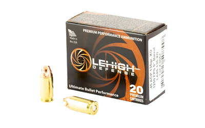 Lehigh Defense Xtreme Defense, 45 ACP, 135 Grain, XD FTM, 20 Round Box