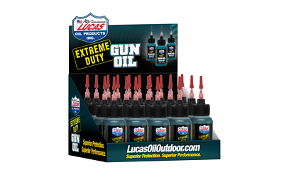 Lucas Oil Extreme Duty, Liquid, 1oz, Gun Oil, 20, Plastic