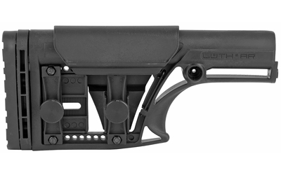 Luth-AR MBA-1 Stock With 3-Axis Butt Plate, Fits Standard A2 Rifle Length Buffer Tube, Adjustable Length of Pull/Cheek Height/Butt Plate — photo 2