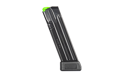 Mec-Gar USA Magazine with Extension, 9MM, 20 Rounds, Fits GLOCK 17, Anti-Friction Coating, Black