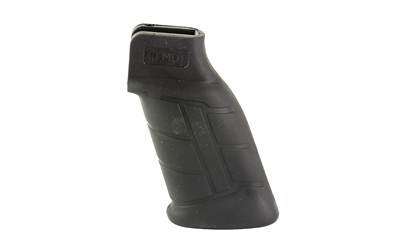 MDT Pistol Grip Elite, Pistol Grip, Polymer w/Santoprene Overmold, Black, Fits AR Platform
