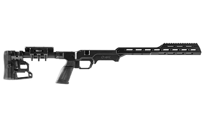 MDT LSS Gen 3, The Tactical, Rifle Chassis, Fits Remington 700 Short Action, Cerakote Finish, Black, Right Hand