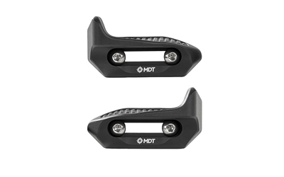 MDT Rifle Control Points, Thumb Rest, Fits M-LOK, Anodized Finish, Black, Textured, Pair