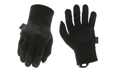 Mechanix Wear Cold Work Gloves, Base Layer, Large, Covert Black