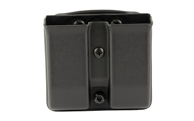 Mission First Tactical Double Pistol Magazine Pouch, Fits Sig P320/M17/M18/M&P 9MM, Black, Adjustable Retention, Includes 1.5" Belt Loop