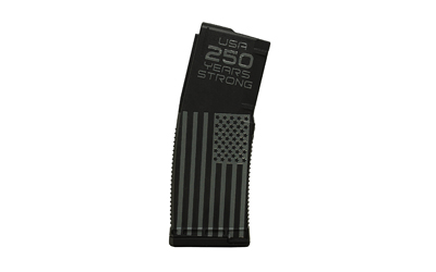 Amend2 Rifle Magazine, 223 Remington/5.56 NATO, 30 Rounds, Fits AR Rifles, Polymer, 250 Years Strong Engraving, Black