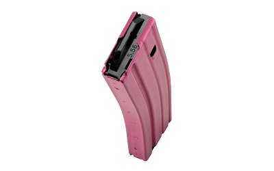 DURAMAG DuraMag Speed, Magazine, 223 Remington/5.56 NATO, 30 Rounds, Fits AR Rifles, Black AGF Anti-tilt Follower, Aluminum, Pink