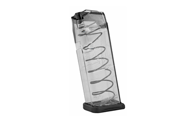 Elite Tactical Systems Group Elite Tactical Systems Group, Magazine, 40S&W, 13 Rounds, Fits Glock 23/27, All Generations, Polymer, Clear