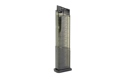 Elite Tactical Systems Group Magazine, 9MM, 12 Rounds, Fits Smith & Wesson Shield, Carbon Smoke