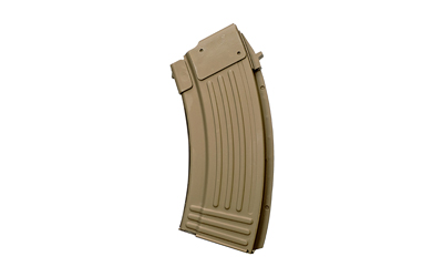 Global Ordnance Magazine, 7.62X39, 20 Rounds, Fits AK-47, Flat Dark Earth