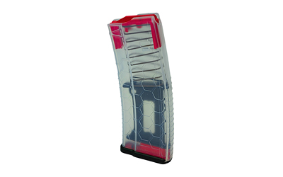 HEXMAG Magazine, Hexview Series 2, 223 Remington/5.56 NATO, 10 Rounds, Fits AR Rifles, Translucent Clear
