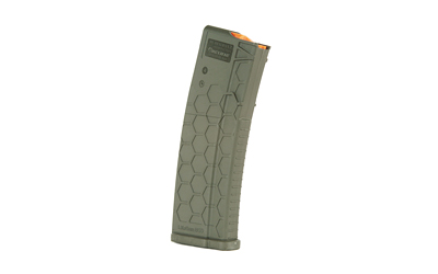 HEXMAG Magazine, Series 2, 223 Remington/5.56 NATO, 10 Round Capacity, 30 Round Body, Olive Drab Green, Fits AR Rifles