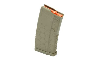 HEXMAG Magazine, 223 Remington/5.56 NATO, 10 Rounds, Fits AR Pattern Rifles, Polymer, Flat Dark Earth