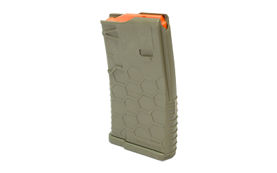 HEXMAG Magazine, 223 Remington/5.56 NATO, 20 Rounds, Fits AR Pattern Rifles, Polymer, Flat Dark Earth