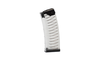 Lancer Systems Magazine, L5AWM GEN 2, 223 Remington/5.56 NATO, 30 Rounds, Fits AR Rifles, Steel/Polymer Hybrid, Translucent Clear