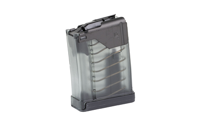 Lancer Systems L5AWM GEN 2, .223 Remington/5.56 NATO, 5 Rounds, Fits AR Rifles, Steel/Polymer Hybrid, Translucent Finish, Smoke