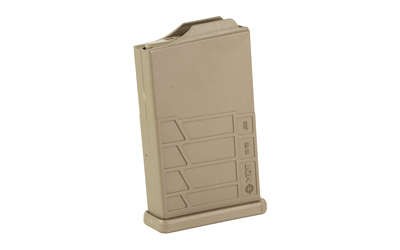 MDT Magazine, Polymer Gen 2, 308 Winchester/6.5 Creedmoor, 10 Rounds, Flat Dark Earth, Fits Short Action AICS Pattern