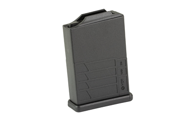 MDT Magazine, 223 Remington, 12 Rounds, Fits Short Action AICS Pattern, Polymer Construction, Black