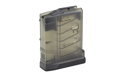 Mission First Tactical Magazine, Extreme Duty, 308 Winchester/7.62 NATO, Fits AR-10, 10 Rounds, Translucent Smoke