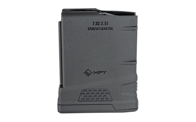 Mission First Tactical Magazine, 308 Winchester/7.62 NATO, Fits AR-10A/SR 25/M110, 10 Rounds, Black