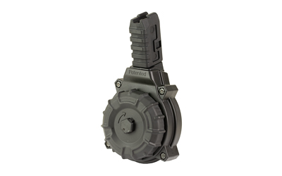 ProMag Industries Drum Magazine, 9MM, 50 Rounds, Fits Springfield KUNA, Polymer Finish, Black