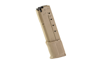 ProMag Industries Magazine, 5.7X28MM, 30 Rounds, Fits FN Five-seveN USG 5.7x28mm pistol, Polymer Construction, Flat Dark Earth