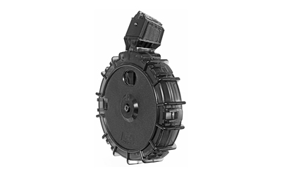 ProMag Industries Drum Magazine, 22LR, 55 Rounds, Fits Ruger 10/22, Polymer, Translucent Smoke