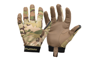 Magpul Industries Patrol Glove 2.0, Leather and Corded Nylon Construction, Small, MultiCam