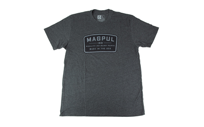 Magpul Industries Go Bang Parts Patch, T-Shirt, Large, Cotton Polyester Blend, Charcoal