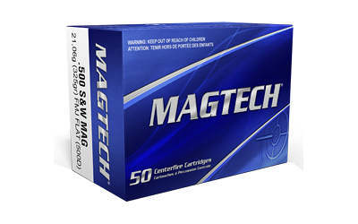 Magtech Sport Shooting, 500 S&W, 325 Grain, Full Metal Jacket, 20 Round Box
