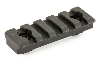 Midwest Industries M-LOK 1913 Milspec Rail Section, 5 Slot, M-LOK compatible, Black