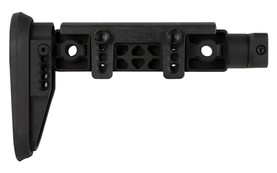 Midwest Industries Alpha Fixed Beam Stock, Fits AK47 and Other Firearms that Include a 1913 Stock Adapter, Anodized Finish, Black