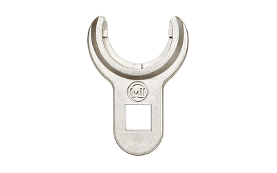 Midwest Industries AR15 Barrel Nut Wrench, 1/2" Drive for Torque Wrench, Stainless Steel Construction, Silver